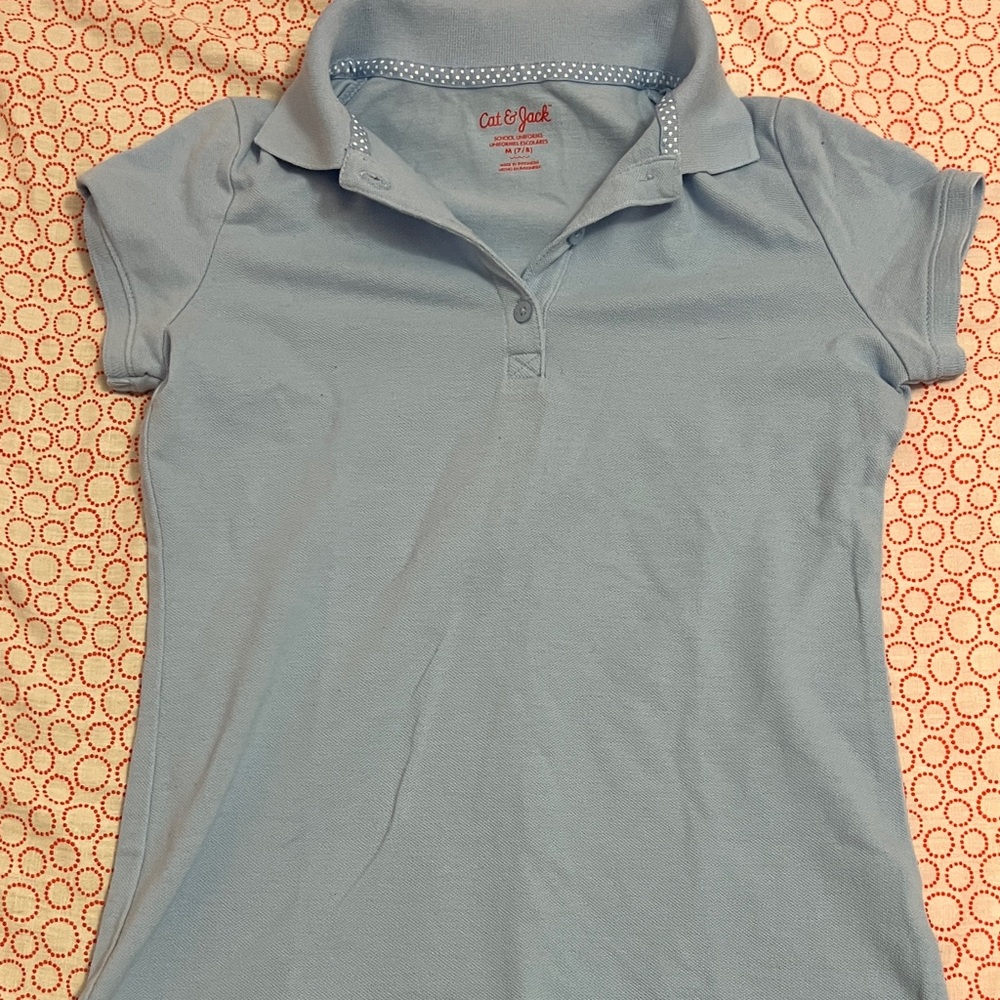 Cat & Jack Sky Blue Button Down Shirt